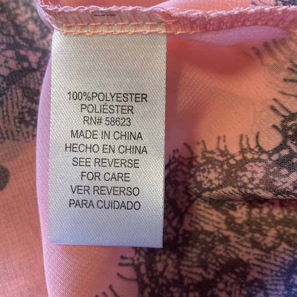 New without tags, pink and black kimono - Picture 4 of 5